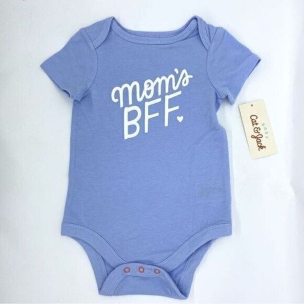 Cat & Jack Baby Mom’s BFF Bodysuit Onsie New 12 Months